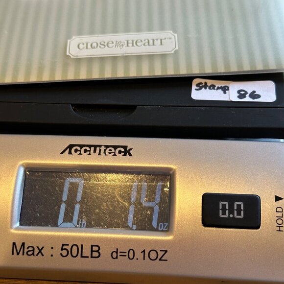 Close To My Heart My Acrylix B1095 Thanksgiving Day Clear Stamp Set Pilgrim - Picture 9 of 9